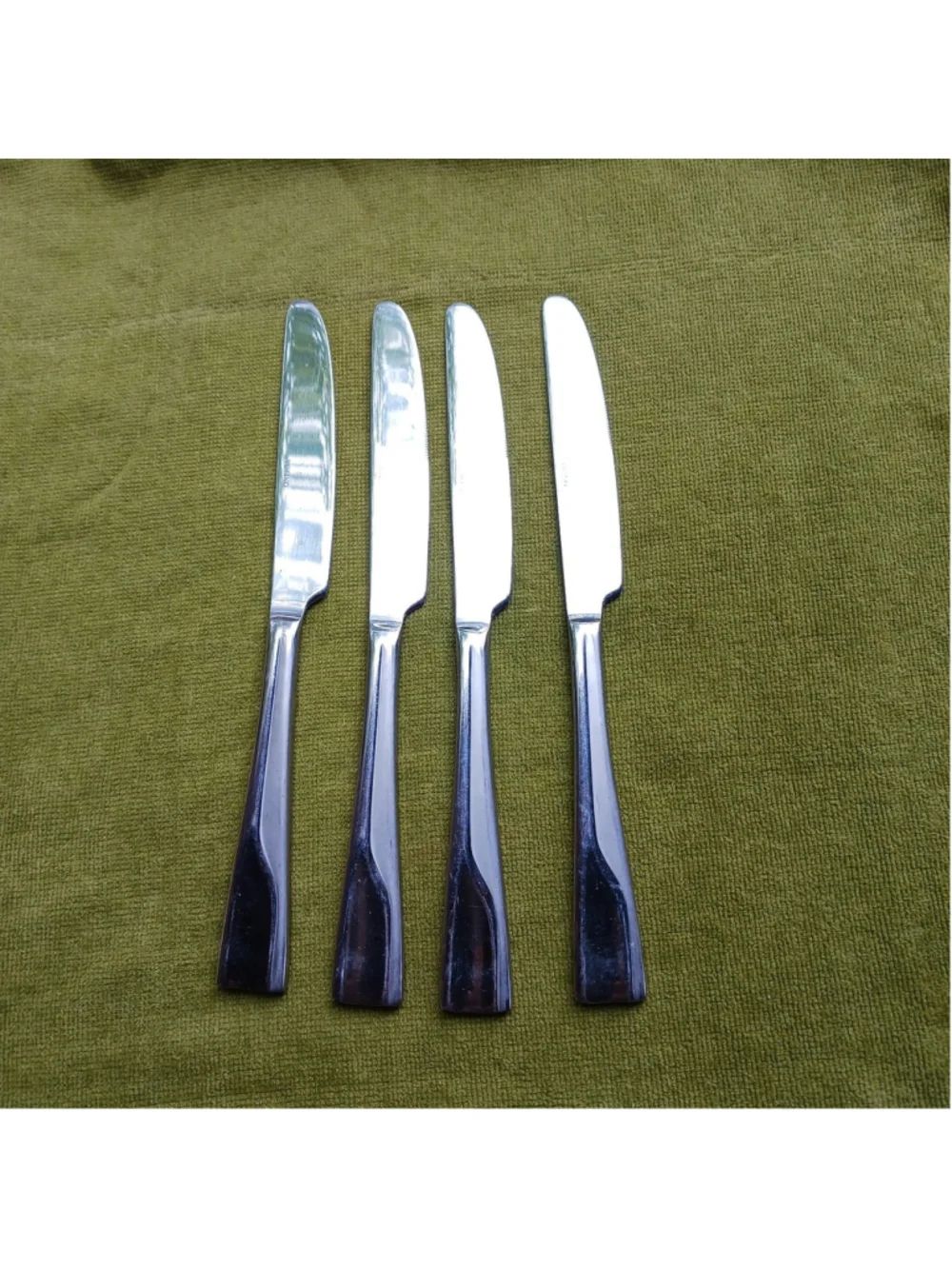 Oneida Splice Set of 4 Table Knives Stainless Steel Dinner Knife Replacement